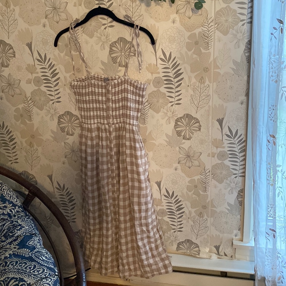 BNWT Aerie plaid summer dress